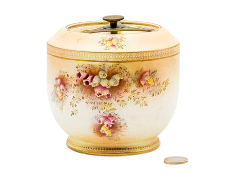 Vintage porcelain caddy # 93216