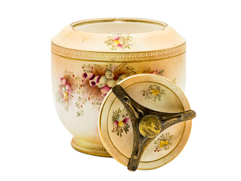 Vintage porcelain caddy # 93216