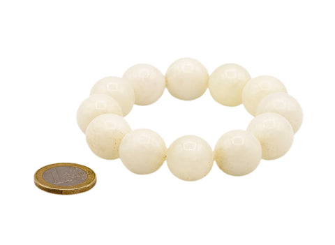 White Jade Bracelet  # 93130
