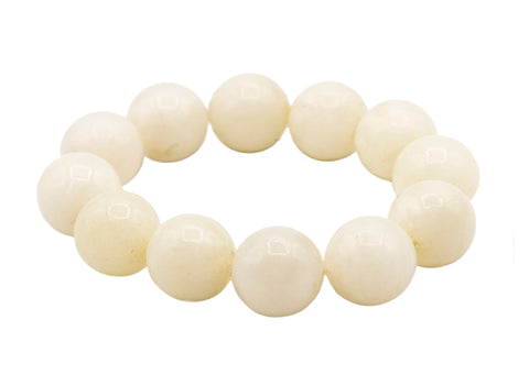 White Jade Bracelet  # 93130