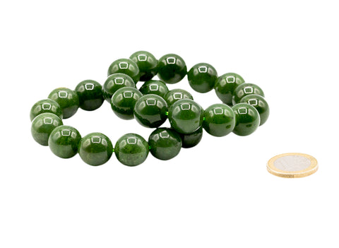 Dark green Jade Bracelet  # 93131