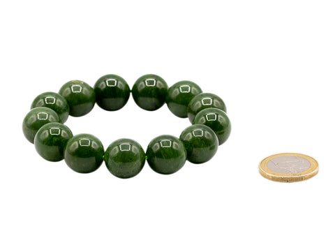 Dark green Jade Bracelet  # 93131