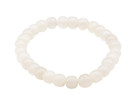 Hotan white jade Bracelet  # 93140