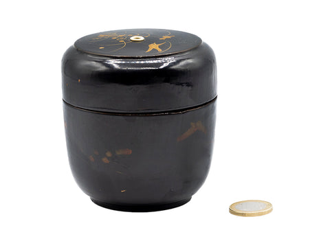 Japanischer Vintage-Holzlack-Caddy Nr. 93141