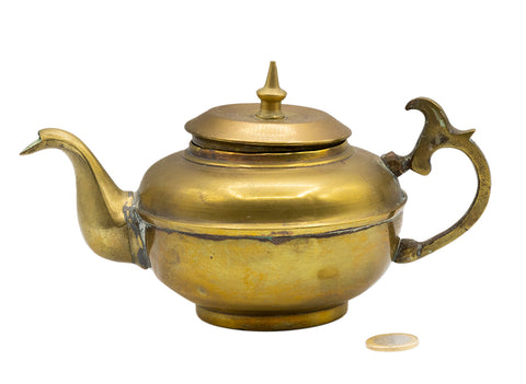Vintage copper decorative teapot # 93146