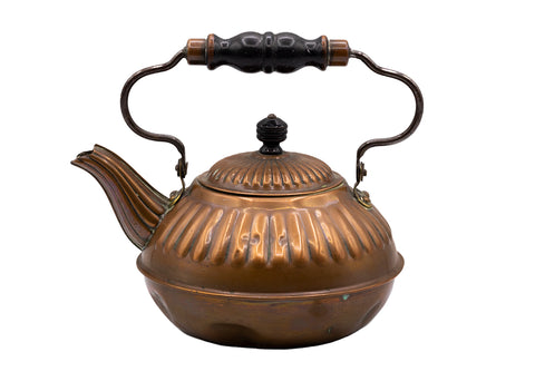 Vintage copper decorative teapot # 93148