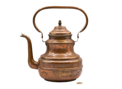 Vintage copper decorative teapot # 93151