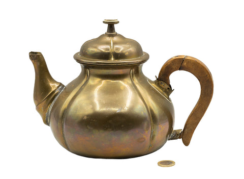 Vintage copper decorative teapot # 93153