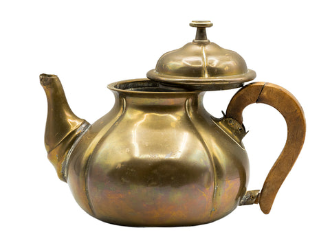 Vintage copper decorative teapot # 93153