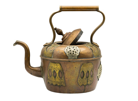 Vintage copper decorative teapot # 93154