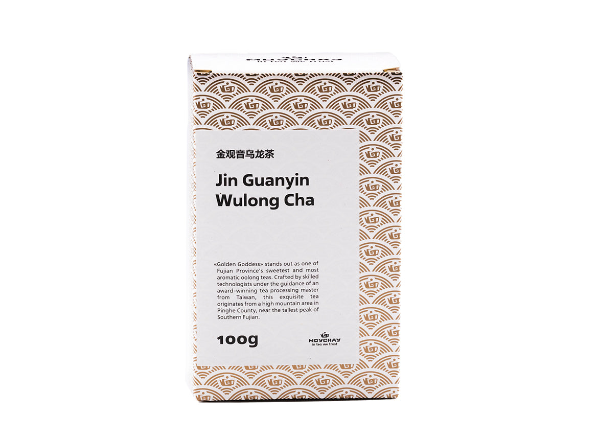 Jin Guanyin Wulong Cha 100g Tea Culture Club Tea House Moychay.nl