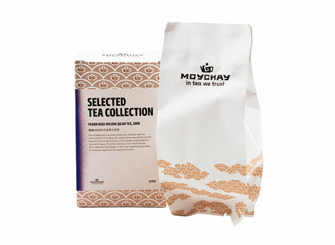 Fujian gerijpte oolong Qilan thee, 2008, 50 g.