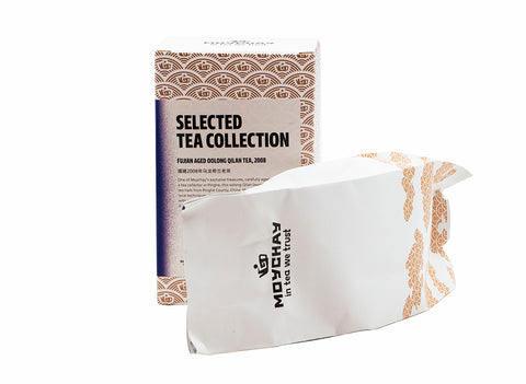 Fujian gerijpte oolong Qilan thee, 2008, 50 g.