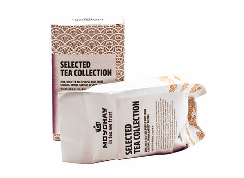 Ziya, bourgeons violets de théier sauvage de Lincang, 45g