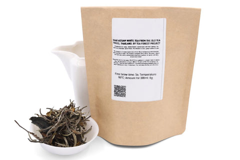 Thai Assam white tea from the old tea trees, Thailand, by Tea forest project