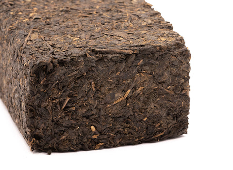 Hei Shu Cha, 2015 (Aged Moychay signature ripe dark tea from Anhua, Hunan Province, 2015), 230g brick