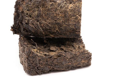 Hei Shu Cha, 2015 (Aged Moychay signature ripe dark tea from Anhua, Hunan Province, 2015), 230g brick