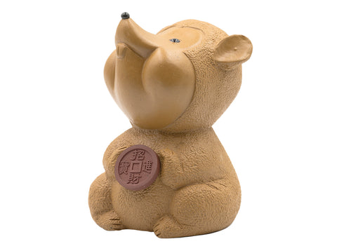 Lucky rat with the coin Teapet # 91058