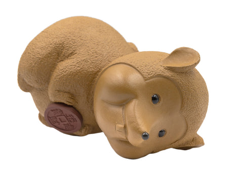 Lucky rat with the coin Teapet # 91058