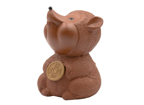 Lucky rat with the coin Teapet # 91066