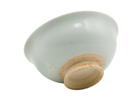 Handbeschilderde, houtgestookte, handgemaakte Moychay keramiek theekop # 93712