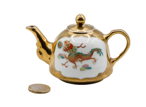 Chinese Jingdezhen theepot, vintage, jaren 80 # 93716