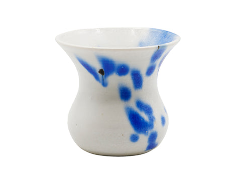 Yerba mate hand made ceramic gourd  # 93726