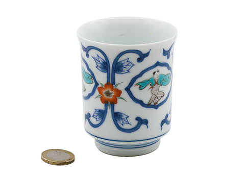 Japanese hand painted porcelain unomi cup  # 93745