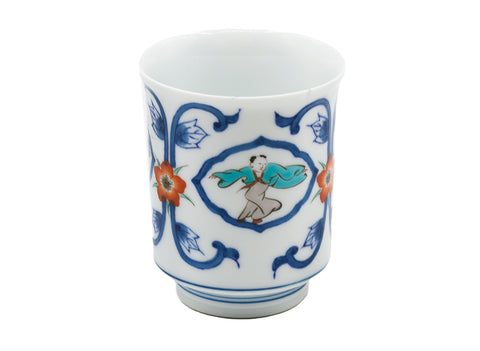 Japanse handbeschilderde porseleinen Unomi-kop # 93745