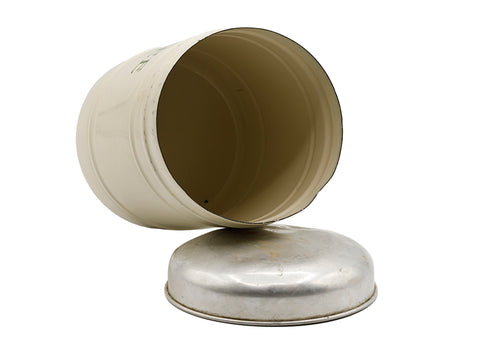 Nederlandse metalen theeblik, "Thee" bord # 93756