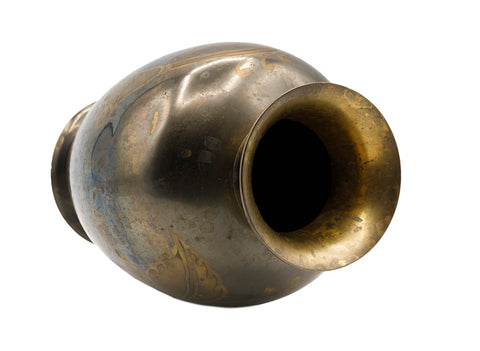 Indiase metalen vaas # 93757