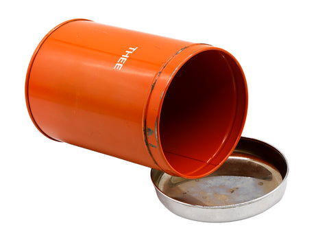 Vintage tea can, Dutch "thee" sign  # 93770