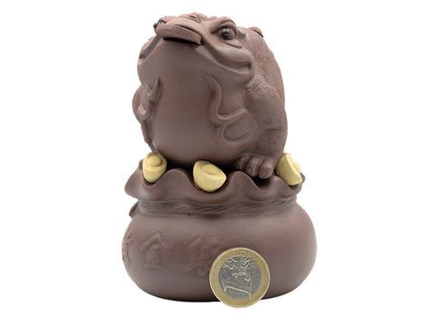 Lucky Golden Toad Teapet # 91130