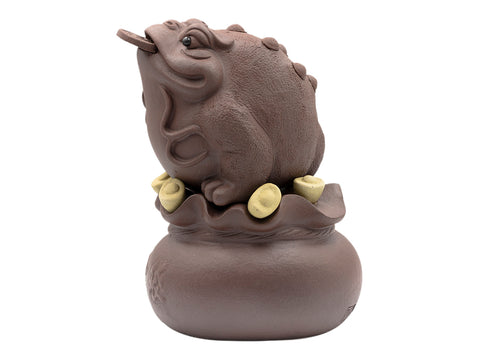 Lucky Golden Toad Teapet # 91130
