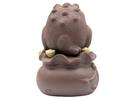 Lucky Golden Toad Teapet # 91130