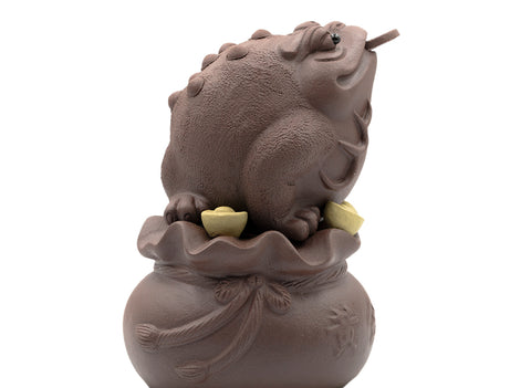 Lucky Golden Toad Teapet # 91130