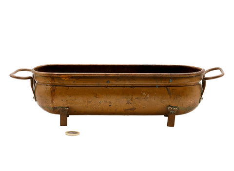 Koperen vintage vaartuig # 93780