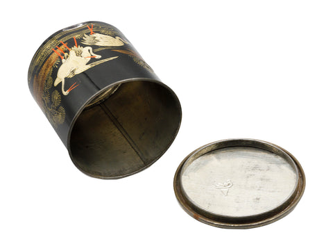 Vintage tin tea can  # 93789