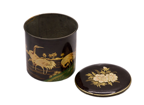 Vintage tin tea can  # 93791