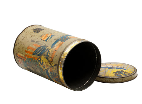 Vintage tin can, 1939-1945 WWII Winners  # 93793