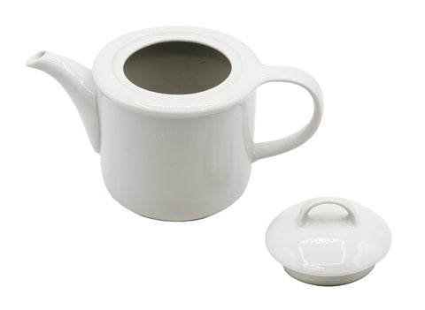 Witte porseleinen theepot, China # 93807