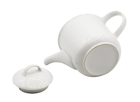 Witte porseleinen theepot, China # 93807