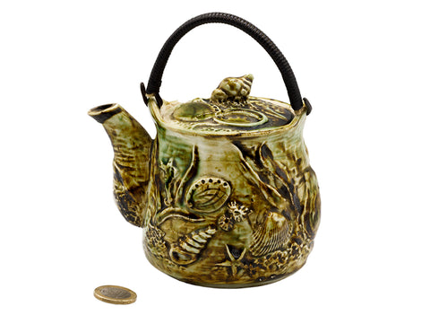 Chinese keramische theepot (kleine barst) # 93810