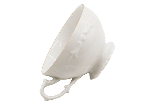 Tasse à thé en porcelaine avec la soucoupe  # 93835