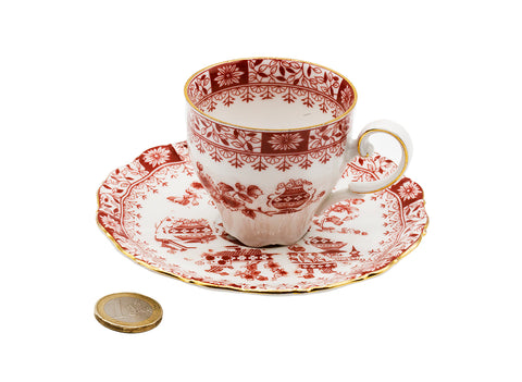 Porcelain tea cup with the saucer  # 93053