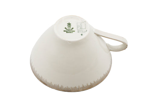 Porcelain tea cup with the saucer  # 93840