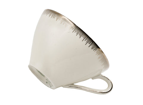 Porcelain tea cup with the saucer  # 93840