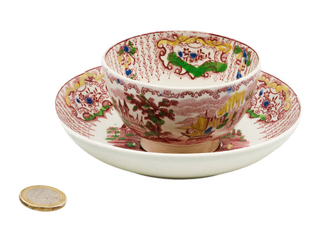 Maastricht vintage keramiek kom met de zuignap # 93846