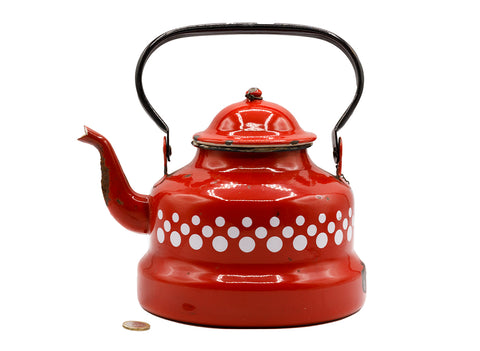 Vintage metal teapot  # 93855