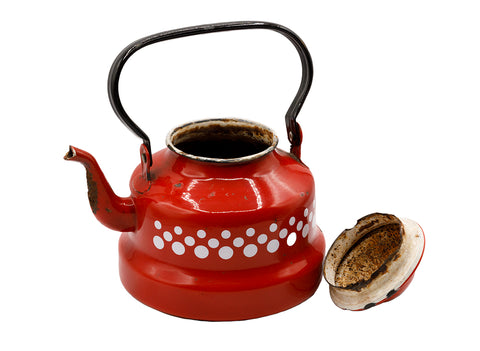 Vintage metal teapot  # 93855